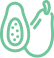 avocado light green
