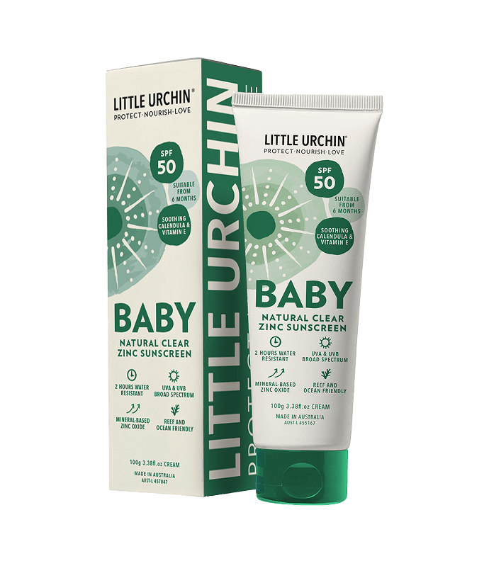 BABY Natural Clear Zinc Sunscreen SPF 50, 100g