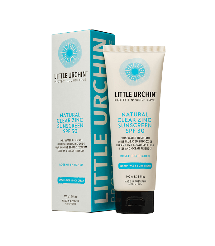 Natural Clear Zinc Sunscreen SPF 30, 100g